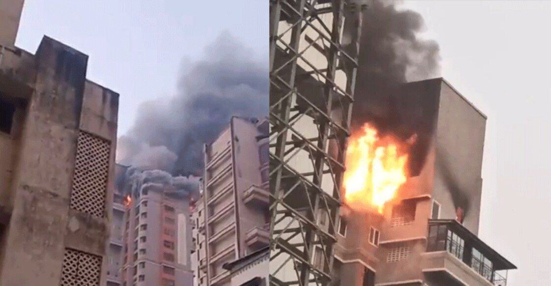Fire at Navi Mumbai