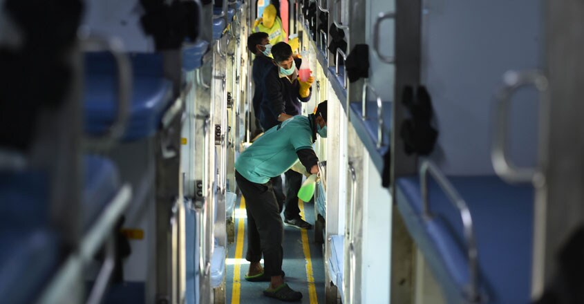 No curtains, blankets in trains amid coronavirus outbreak: Railways No curtains, blankets in trains amid coronavirus outbreak: Railways