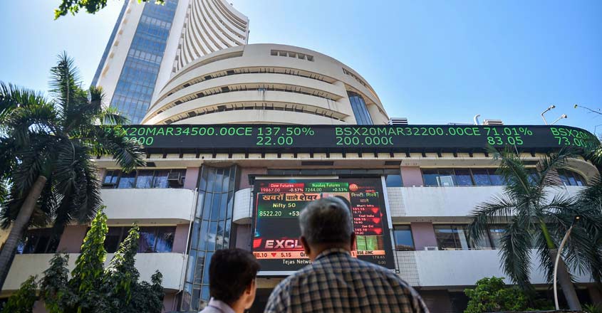 Sensex tumbles 310 points, Nifty finishes below 9k