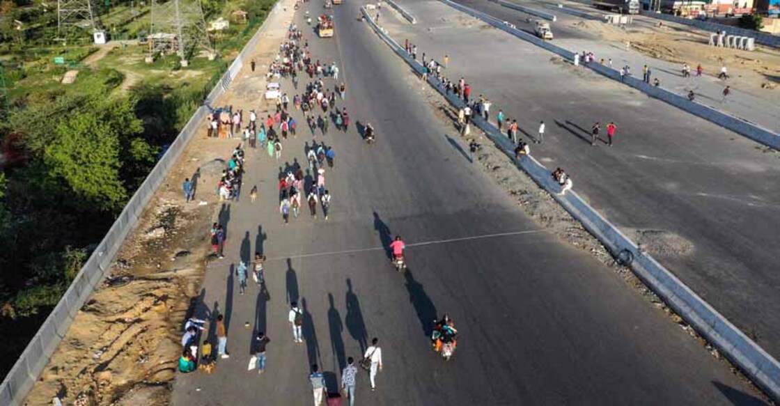 Guest workers stopped from walking to UP, Bihar; sent back to camps in Kerala