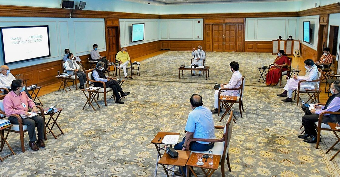 PM meets Amit Shah, Nirmala Sitharaman for 2nd economic stimulus package