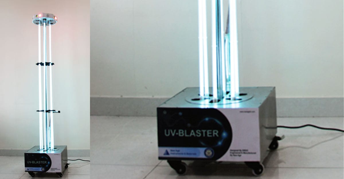 uv blaster ultraviolet disinfection