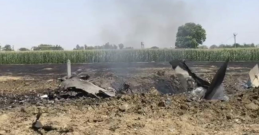 IAF Mig-29 crashes in Punjab's Nawanshahr, pilot ejects safely