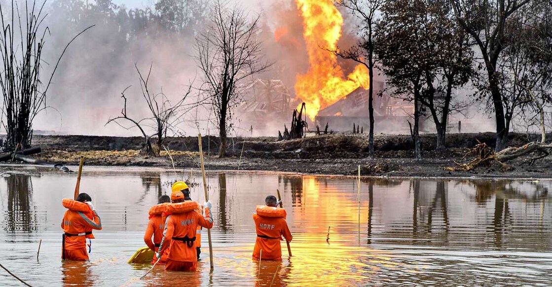 Assam oil well inferno: NGT slaps interim fine of Rs 25 crore on OIL, forms committee