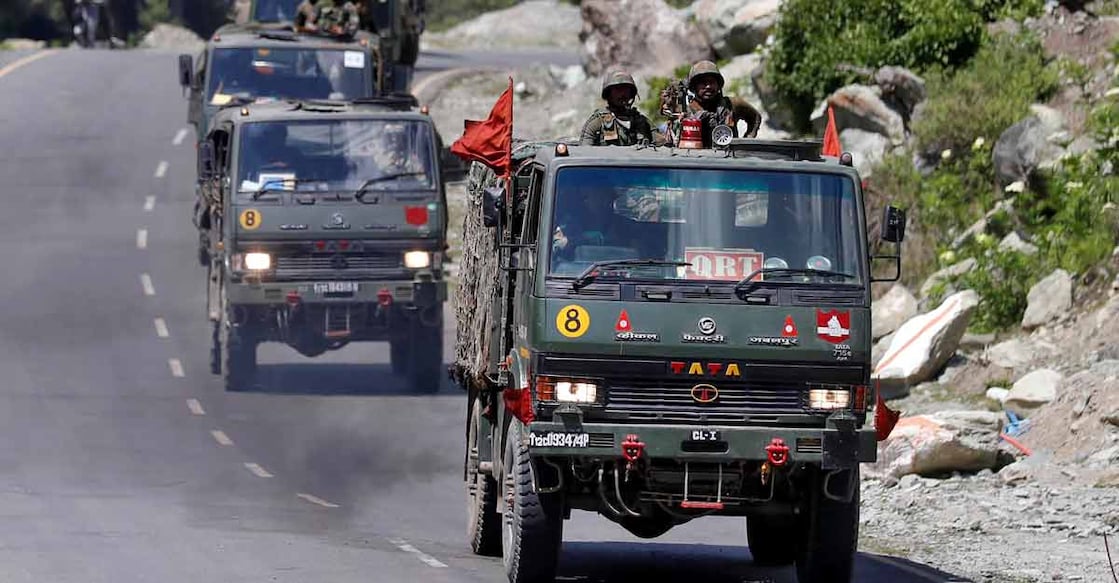 Ahead of winter, India moves tonnes of supplies to tense border with China