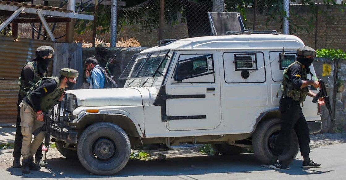 Four militants killed in encounter in J&K, one surrenders