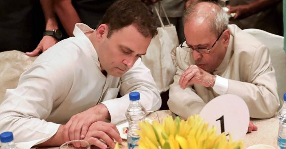 Congress' troubleshooter Pranab Mukherjee was Indira Gandhi's loyal disciple through thick & thin Congress' troubleshooter Pranab Mukherjee was Indira Gandhi's loyal disciple through thick & thin