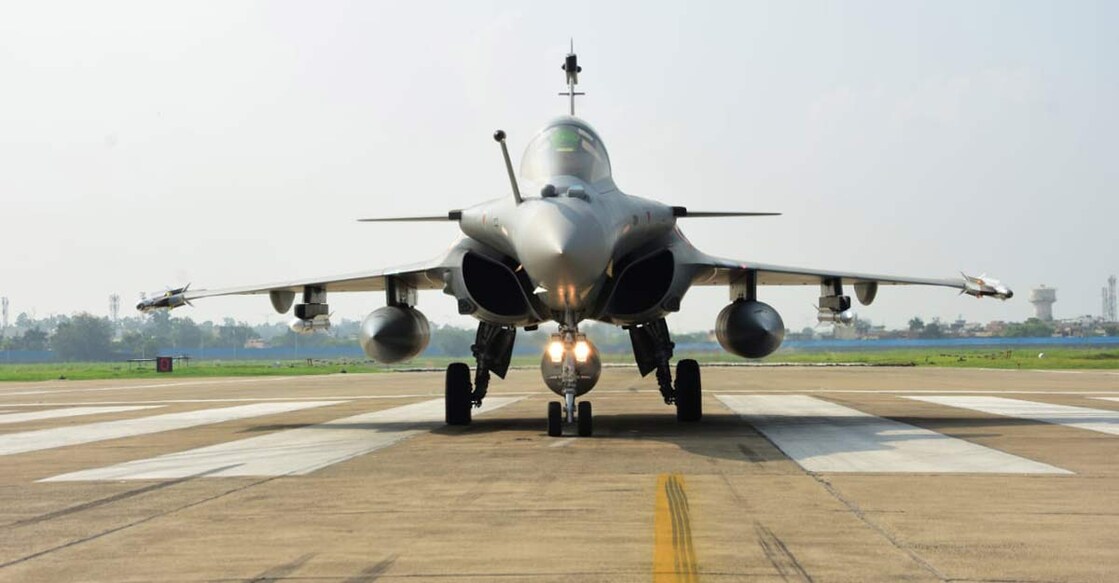 Rafales formally inducted into IAF fleet Rafales formally inducted into IAF fleet