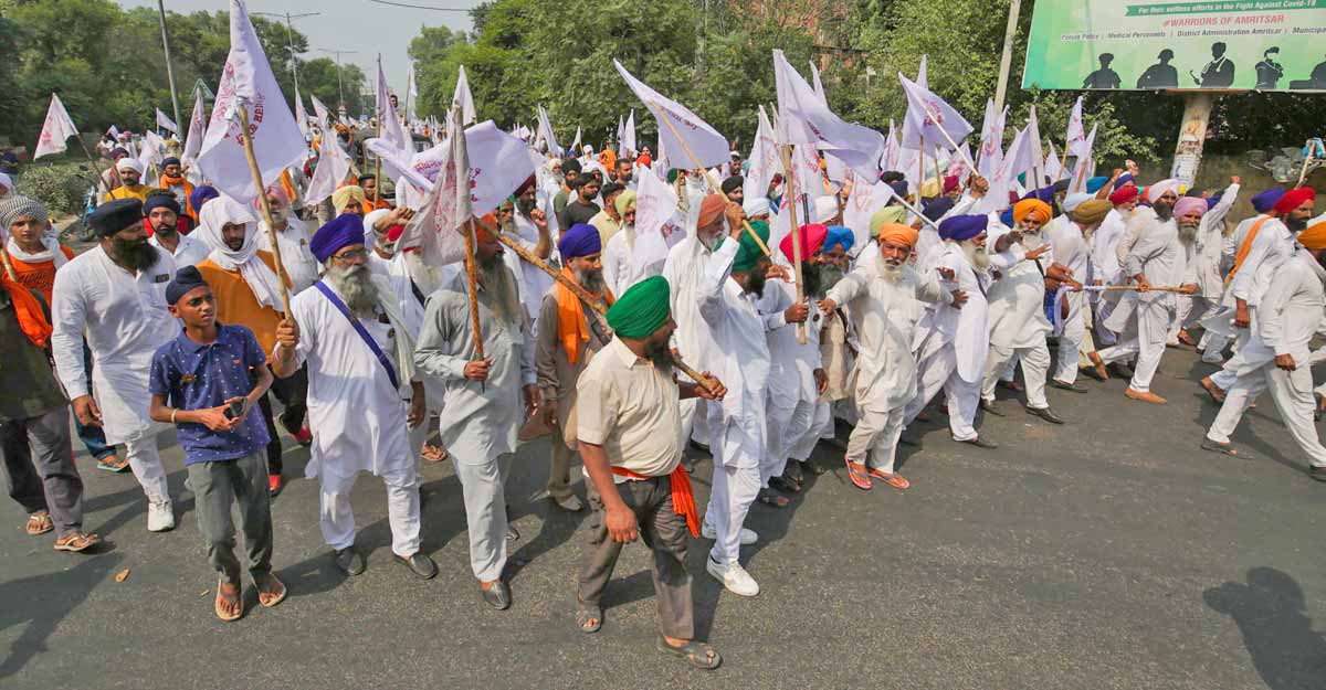 10 central trade unions to support nation-wide farmers protest on Friday 10 central trade unions to support nation-wide farmers protest on Friday
