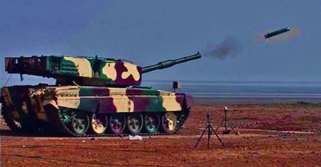 DRDO successfully test fires laser-guided anti-tank guided missile