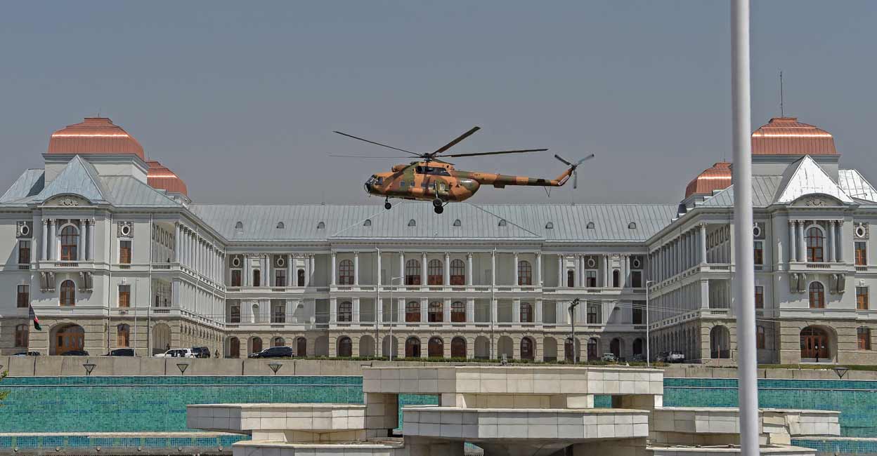 Afghan Parliament house