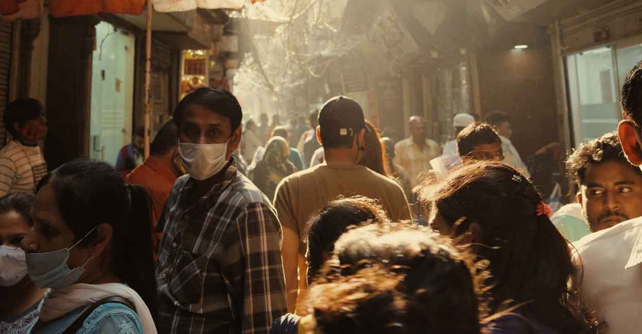 One of the bylanes in Old Delhi One of the bylanes in Old Delhi