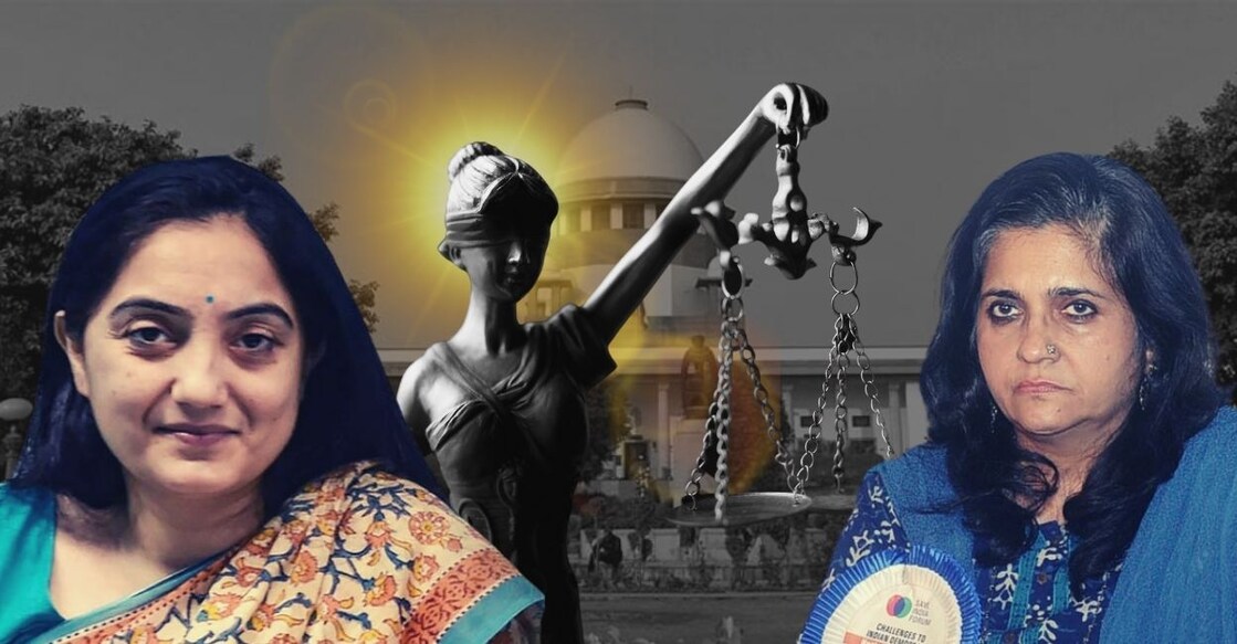 Nupur Sharma,  Teesta Setalvad