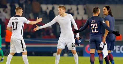 Ludogorets hold PSG