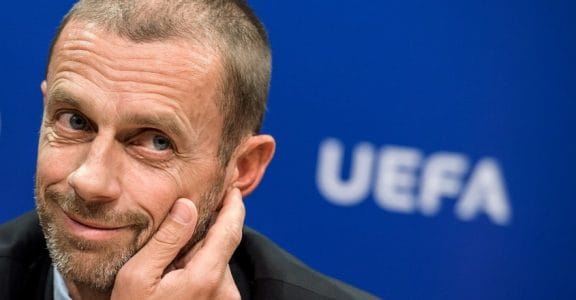 UEFA president Aleksander Ceferin UEFA president Aleksander Ceferin