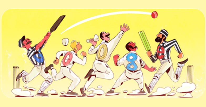 cricket google doodle