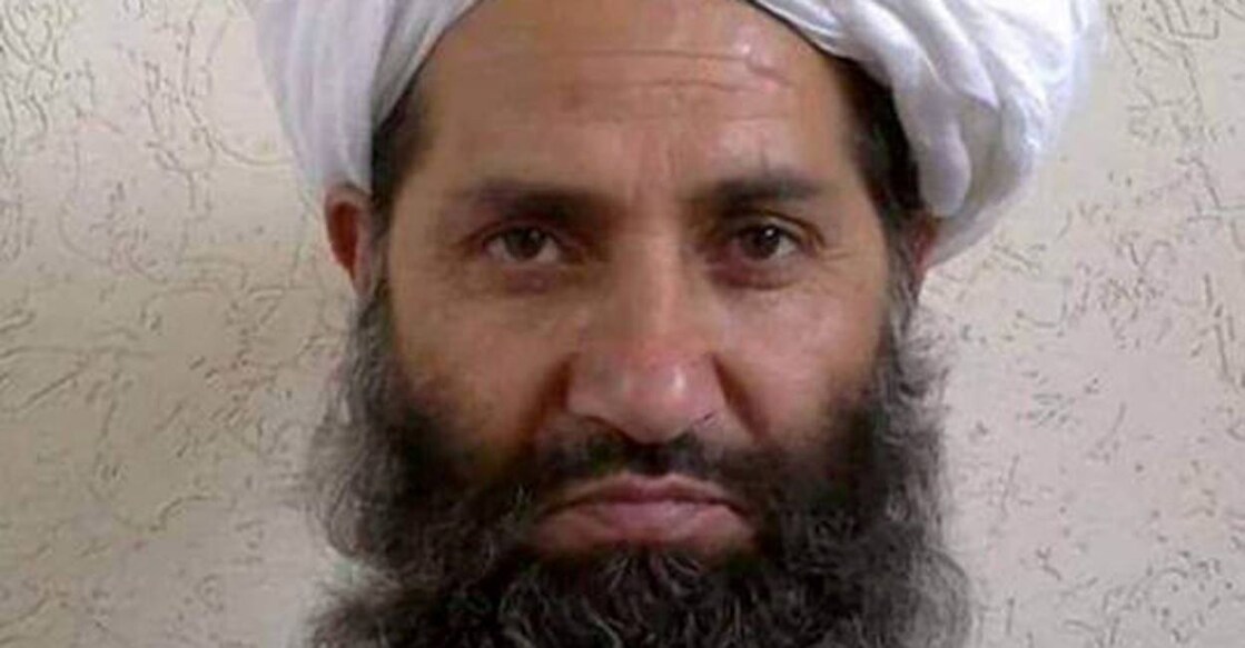 Taliban leader Mullah Haibatullah Akhundzada is seen in an undated photograph, posted on a Taliban Twitter feed on May 25, 2016, and identified separately by several Taliban officials, who declined to be named.  Social Media/File Photo