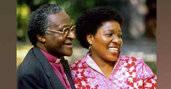 Desmond Tutu and wife Leah Desmond Tutu and wife Leah