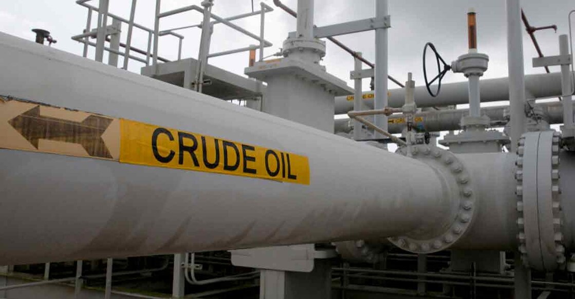 A maze of crude oil pipes and valves is pictured in Freeport, Texas, USA. File photo: Reuters/Richard Carson