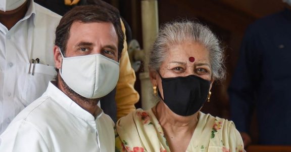 Rahul Gandhi and Ambika Soni Rahul Gandhi and Ambika Soni