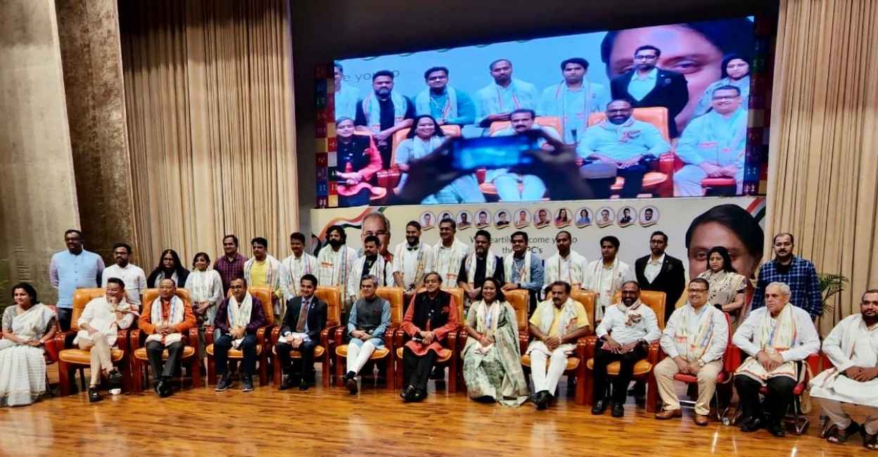 Members of AIPC's National Conclave in Raipur. Photo: AIPC/Twitter Members of AIPC's National Conclave in Raipur. Photo: AIPC/Twitter