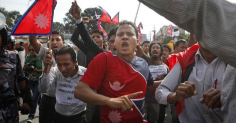 Nepal protest