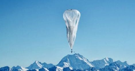 Google's Internet balloon 'crashes' in Sri Lanka