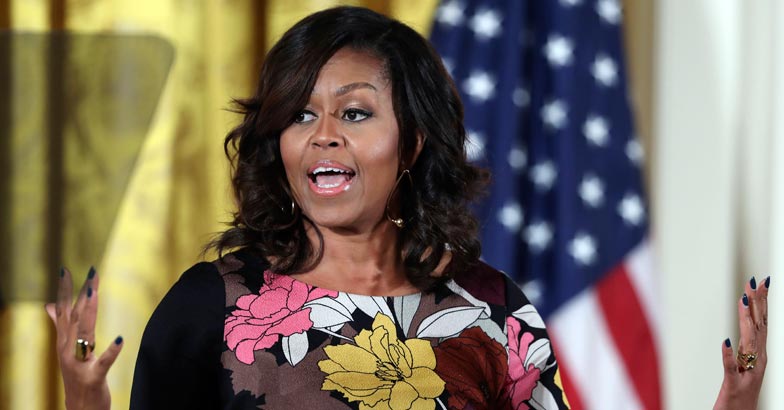 'Ape in heels': Racist post against Michelle Obama triggers backlash ...