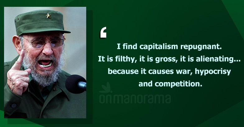 In His Own Words Fidel Castro S Top 5 Quotes Fidel Castro Cuba Died Quotes World News International News