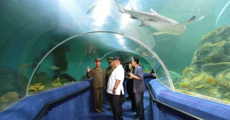 In Kim Jong Un's summer palace, fun meets guns