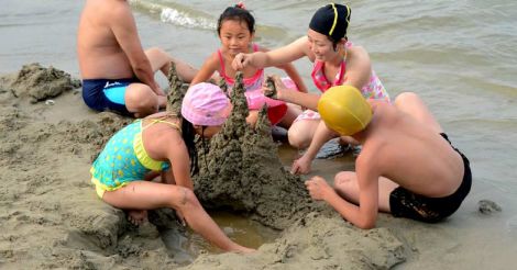 In Kim Jong Un's summer palace, fun meets guns