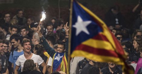 Catalonia votes for independence amid chaos and clashes