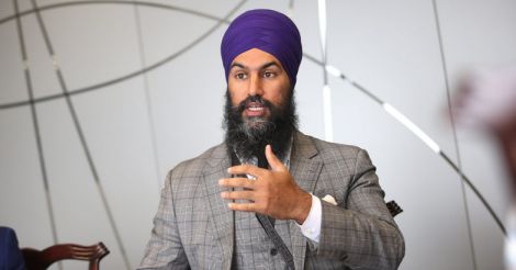 Jagmeet Singh becomes first non-white politician to lead major party in Canada
