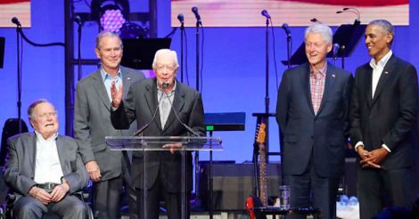 The One America Appeal: 5 former US presidents unite for hurricane benefit concert