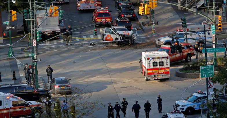 New York terror attack kills 8, injures 11