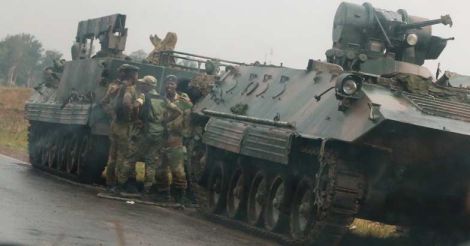 Zimbabwe military coup