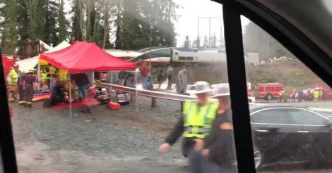Several killed as Amtrak train derails in Washington