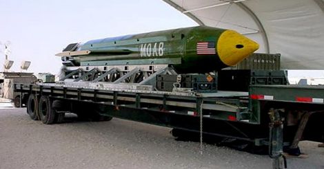 US drops biggest non-nuclear bomb known as 'mother of all bombs' in Afghanistan