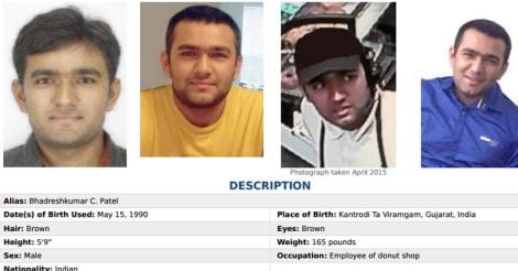 Indian man accused of killing his wife on FBI's 'Most Wanted List'