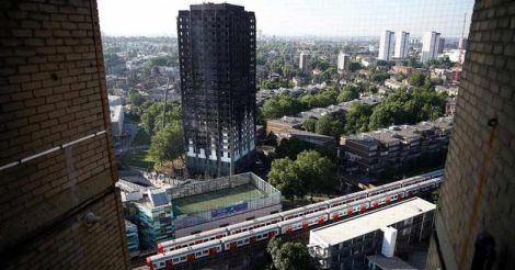 BRITAIN-FIRE, London tower block fire toll rises to 17, more feared dead