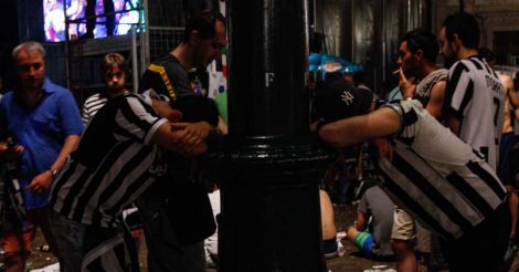 Juve supporter dies in hospital following Turin stampede