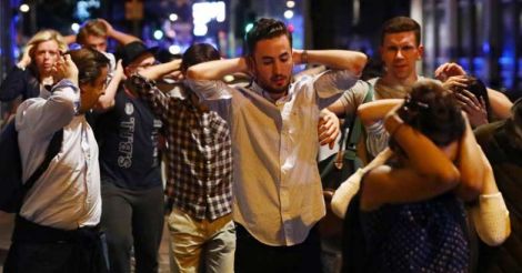 'Run and hide,' Londoners told after militants drive van into crowd, go on a stabbing spree