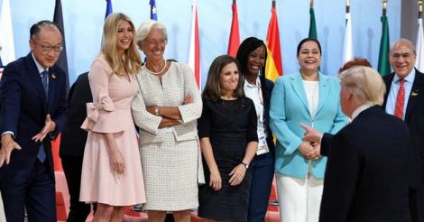 At G20, Ivanka Trump takes the spotlight and a seat