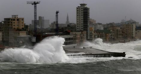 Irma nearing Florida with catastrophic winds, deadly storm surges