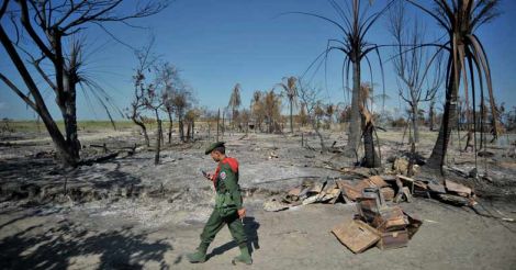 Grave of 28 Hindus killed by Rohingya militants found in Rakhine: Myanmar's army