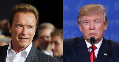 Hey US president, why don't we swap jobs? Arnold Schwarzenegger to Trump