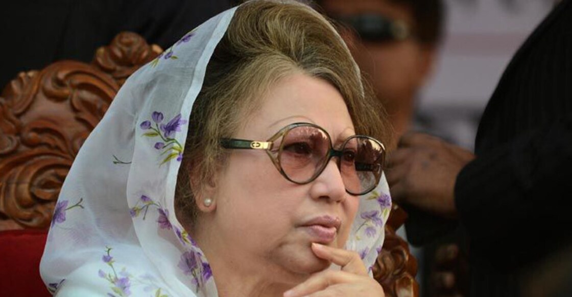 Khaleda Zia can't contest next month's election Khaleda Zia can't contest next month's election