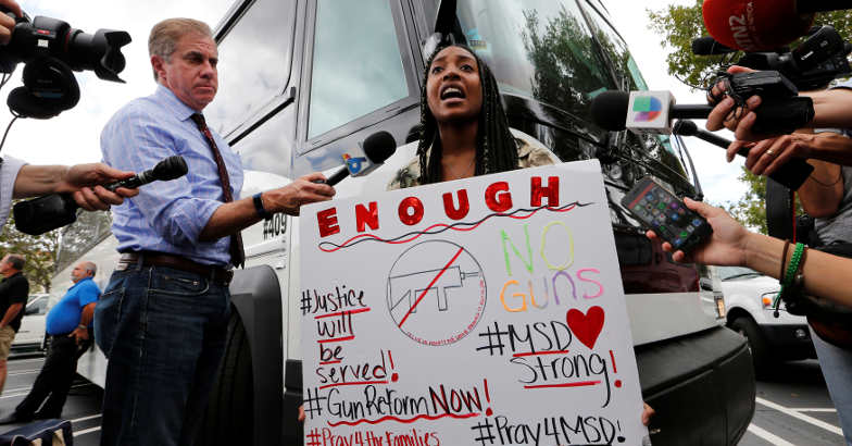 Survivors of Florida school shooting launch gun control push | World ...