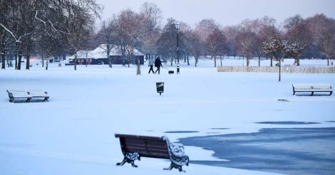  'Beast from the East' blankets Britain and Ireland in snow
