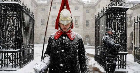  'Beast from the East' blankets Britain and Ireland in snow